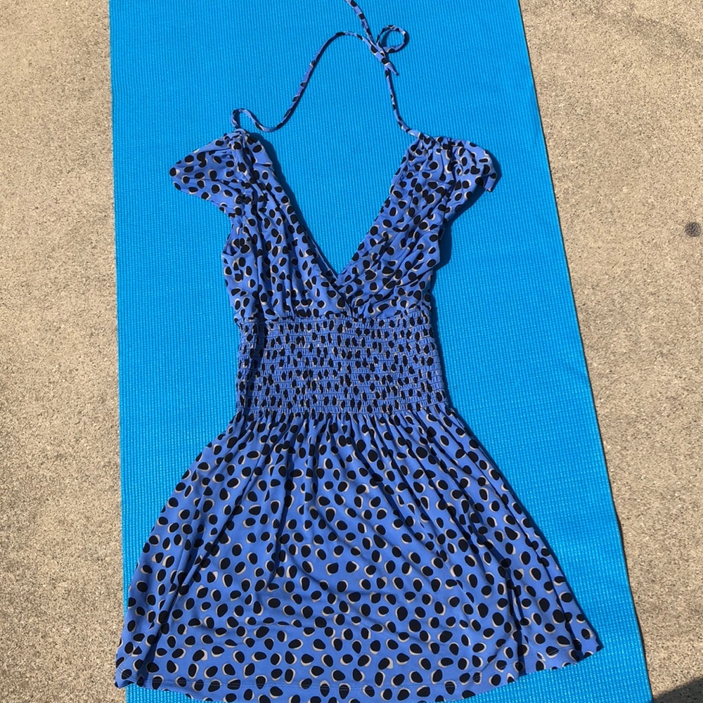 Periwinkle colored dress